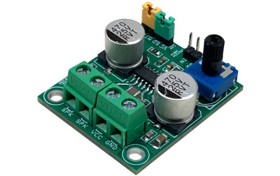 Wzmacniacz audio mono klasy D o mocy 20 W