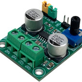 Wzmacniacz audio mono klasy D o mocy 20 W