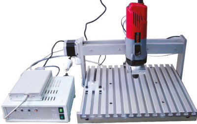 Frezarka CNC - konstrukcja mechaniczna, część 1