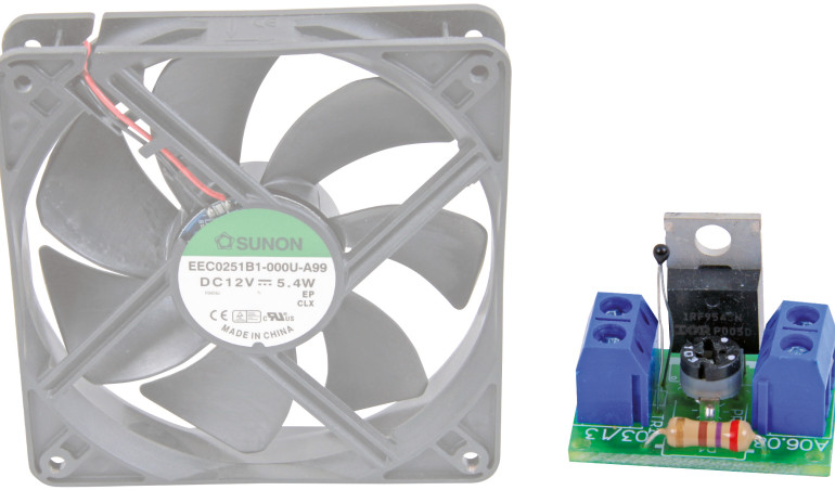 Regulator obrotów wentylatora