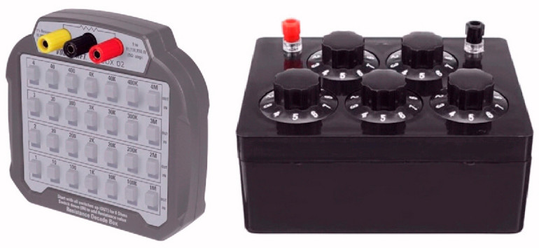 Dwie dekady rezystorowe