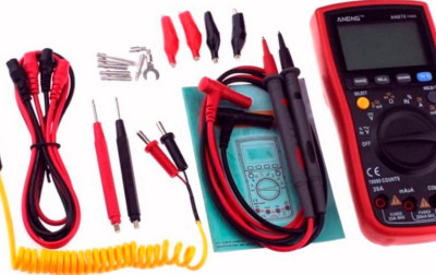 Aneng AN870, multimetr 19999 - test multimetru
