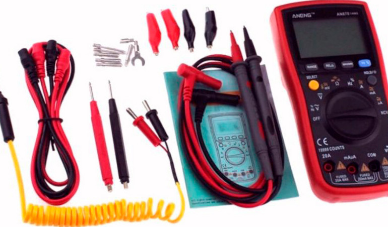Aneng AN870, multimetr 19999 - test multimetru