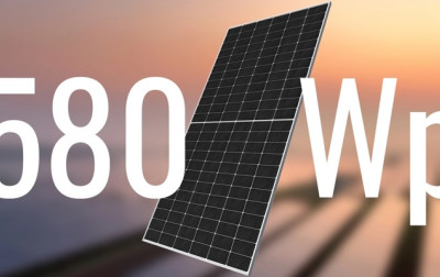 NB-JD580 - najnowszy, obustronny moduł fotowoltaiczny TOPCon typu N produkcji Sharp Electronics