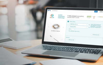 Konfigurator systemu oświetlenia meblowego Easy Click od GTV Poland