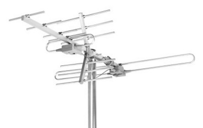 Zewnętrzna, kierunkowa antena telewizyjna DUPLEXA firmy ELEKTROTECHNIKA Jerzy Barczak przeznaczona do odbioru standardu DVB-T2