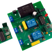 Bezprzewodowy włącznik dwukanałowy