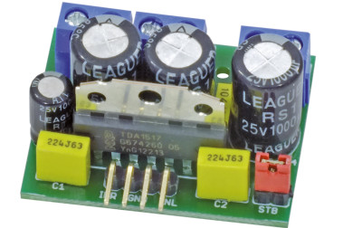 Miniaturowy wzmacniacz o mocy 2×6 W