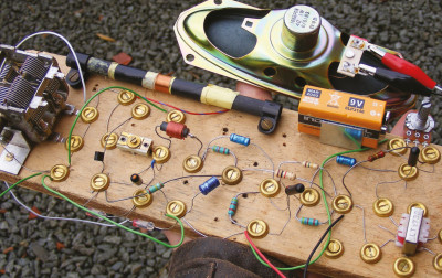 Budowa radia tranzystorowego, część 2