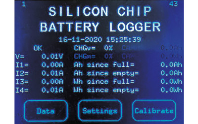Wielofunkcyjny monitor akumulatorów z dotykowym ekranem LCD, część 2