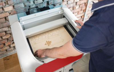 Speedy 50 firmy Trotec Laser - niezwykle duża wydajność na małej powierzchni roboczej