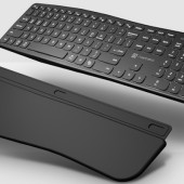 NATEC Porifera - ergonomiczna klawiatura bezprzewodowa do każdego komputera i nie tylko