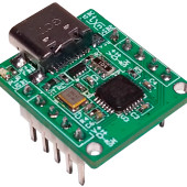 Dwuportowy mikrohub USB-C do systemów wbudowanych