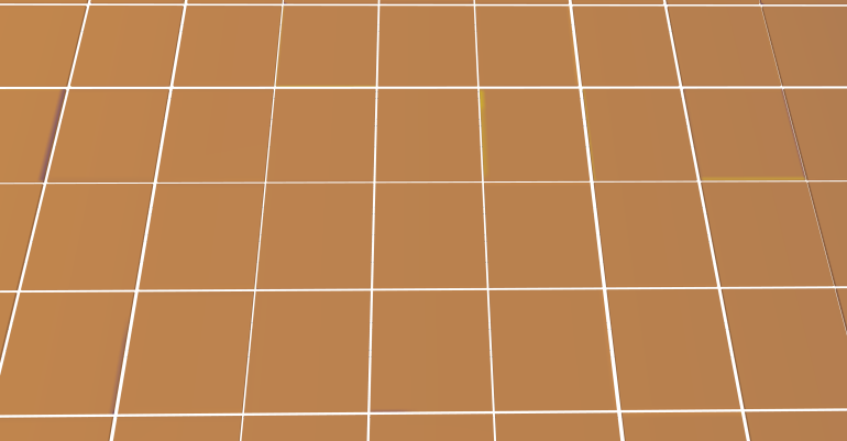 Rysunek 6 - Widok z góry na klasyczny wafel krzemowy - w większym przybliżeniu