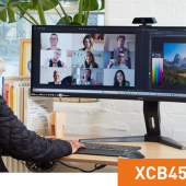 Monitor XCB4594DQSN-B1 firmy iiyama - wyjątkowy monitor Dual QHD stworzony z myślą o płynnym łączeniu pracy i rozrywki na jednym ekranie