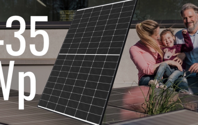 Firma Sharp Electronics przedstawia moduł fotowoltaiczny o mocy 435 Wp - wydajna technologia TOPCon w połączeniu z czarną ramą