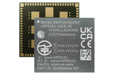 Dedykowany aplikacjom NB-IoT i DECT NR+ układ nRF9151 firmy Nordic Semiconductor
