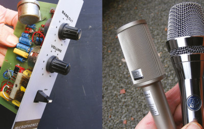 Przedwzmacniacz mikrofonowy (do wokodera), część  1