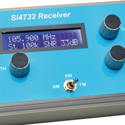 Jednoukładowy cyfrowy odbiornik radiowy FM/AM/SW wg Silicon Labs