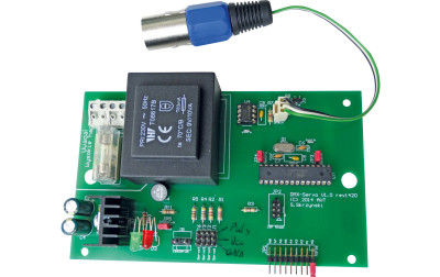 DMX-owy sterownik serwomechanizmów
