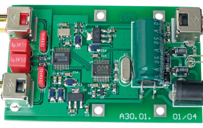 Przetwornik A/C audio z układem PCM1803