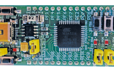 ATmega32U4-DIPMOD – breakout board do mikrokontrolerów AVR ATmega16U4/32U4