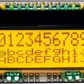 Miniwyświetlacz LCD 4×10 znaków z podświetleniem i interfejsem I²C