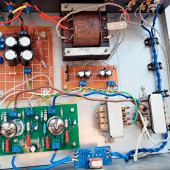 Wzmacniacz lampowy PCL86 Stereo