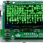 Nakładka z wyświetlaczem OLED do AVTDuino UNO R4