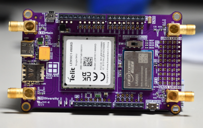 Wspierający technikę pozycjonowania RTK moduł RAB4 produkcji Rutronik