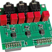 STK_ADAU1442 - moduł wyjść analogowych