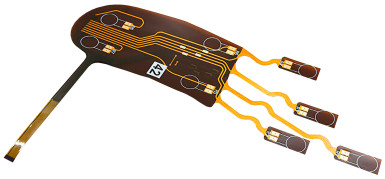 Fotografia 3. Wielowarstwowa płytka elastyczna o nietypowej geometrii