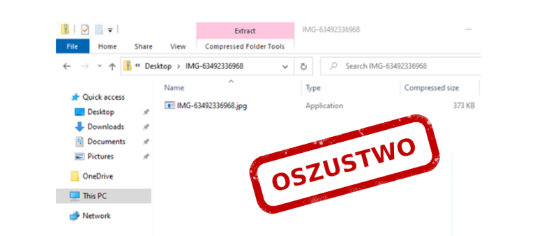 Rysunek 2 - Zawartość archiwum ZIP pobranego po przekierowaniu na serwis webhook.site