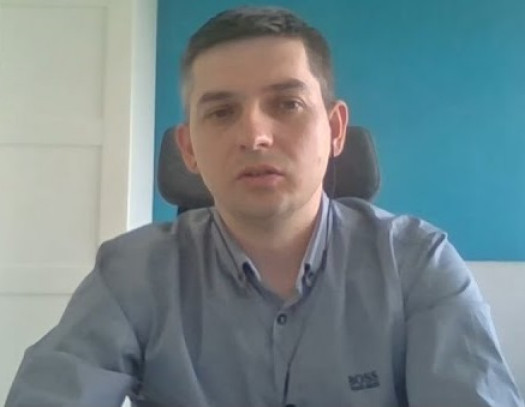 Pan Paweł Handzlik - Key Account Manager w dziale Manufacturing Solutions w polskim oddziale firmy Epson