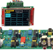 Cyfrowy przedwzmacniacz z ekranem dotykowym i zdalnym sterowaniem, część 2