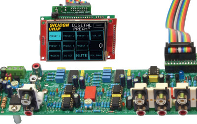 Cyfrowy przedwzmacniacz z ekranem dotykowym i zdalnym sterowaniem, część 2
