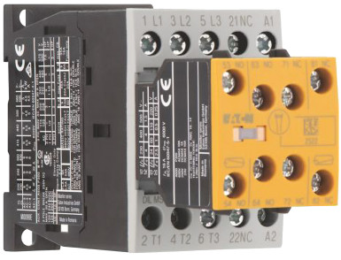 Fotografia 3. Przykładowy stycznik bezpieczeństwa wyposażony w styki lustrzane