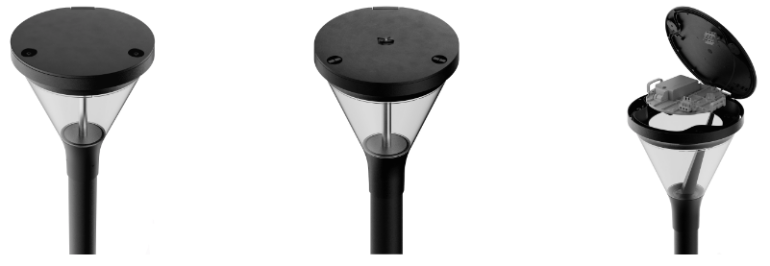 Przykładowe oprawy parkowo-miejskie z linii Skver LED