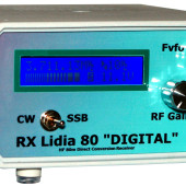 Lidia 80 Digital (3). Przystawka do odbiornika homodynowego na pasmo 80 m