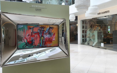 Telewizor The Frame firmy Samsung w unikatowej ramie Crystals