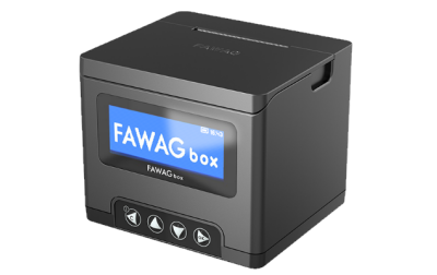 Fawag box firmy POSNET - wyjątkowe urządzenie o niedużych gabarytach i minimalistycznym, eleganckim designie