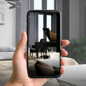 Piano AR firmy Roland - zobacz jak pianino tej firmy prezentuje się w pokoju przed nabyciem