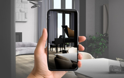 Piano AR firmy Roland - zobacz jak pianino tej firmy prezentuje się w pokoju przed nabyciem