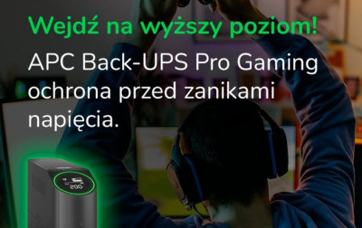 Firma Schneider Electric przedstawia pierwszy w swojej ofercie zasilacz UPS dla graczy