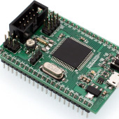 Zestaw uruchomieniowy z mikrokontrolerem ATXMega256A3U