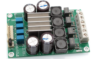 Wzmacniacz audio klasy D o mocy do 2×50 W