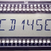 Ekspander wyświetlacza 14 segmentowego LCD z interfejsem I²C