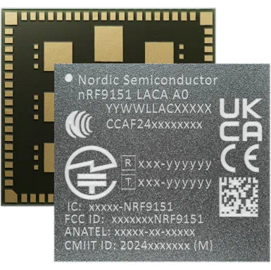 Fotografia 1. Moduł nRF9151