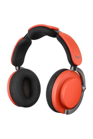 Słuchawki Dyson OnTrac w kolorze ceramicznego karmazynu