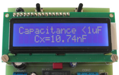 Przeznaczony do samodzielnego montażu miernik pojemności i indukcyjności KM409 dostępny w ofercie Nord Elektronik Kaźmierczak